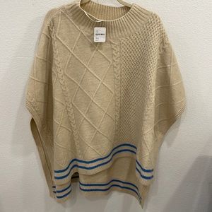 Free People Poncho - NEW with tags!